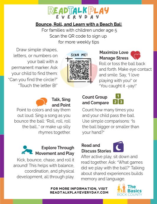 Bubbles community event flyer