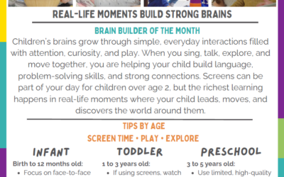 Real-Life Moments Build Strong Brains