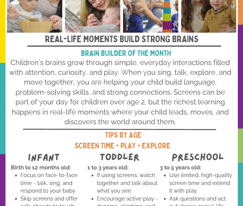 Real-Life Moments Build Strong Brains